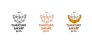 designE (designE)さんの小さな町のパン屋さん「TSURAJIMA　BAKERY」（連島ベーカリー）のロゴへの提案