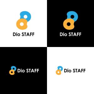 Studio160 (cid02330)さんの人材派遣会社「Dio STAFF」のロゴマークへの提案