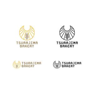 BUTTER GRAPHICS (tsukasa110)さんの小さな町のパン屋さん「TSURAJIMA　BAKERY」（連島ベーカリー）のロゴへの提案