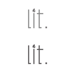 chianjyu (chianjyu)さんのヘアサロンの店名『lit.』のロゴへの提案