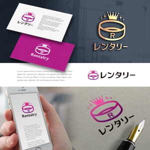 drkigawa (drkigawa)さんのアクセサリーレンタルサイト『Rentalry』のロゴ制作への提案