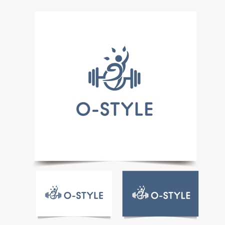 O-tani24 (sorachienakayoshi)さんのフィットネスクラブ「O-STYLE」のロゴへの提案