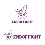 sakuramaji (sakuramaji)さんのアパレルショップサイト「END OF FIGHT」のロゴへの提案