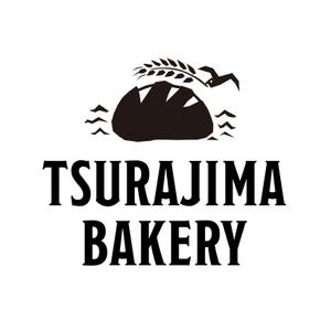 ニトロデザイン (nitro_design)さんの小さな町のパン屋さん「TSURAJIMA　BAKERY」（連島ベーカリー）のロゴへの提案