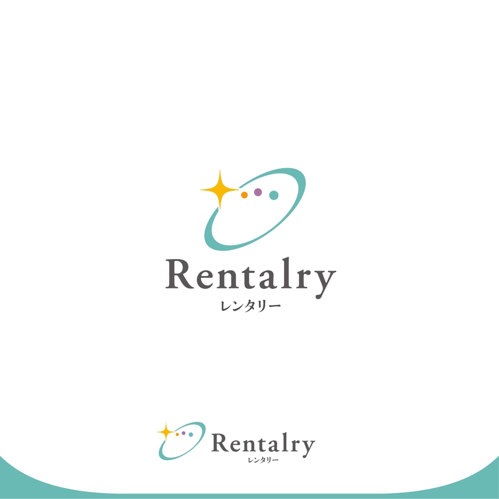 アクセサリーレンタルサイト『Rentalry』のロゴ制作