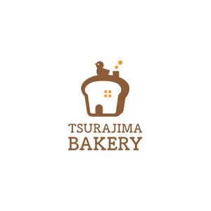 taiyaki (taiyakisan)さんの小さな町のパン屋さん「TSURAJIMA　BAKERY」（連島ベーカリー）のロゴへの提案