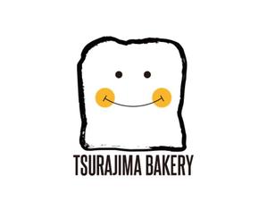 tora (tora_09)さんの小さな町のパン屋さん「TSURAJIMA　BAKERY」（連島ベーカリー）のロゴへの提案