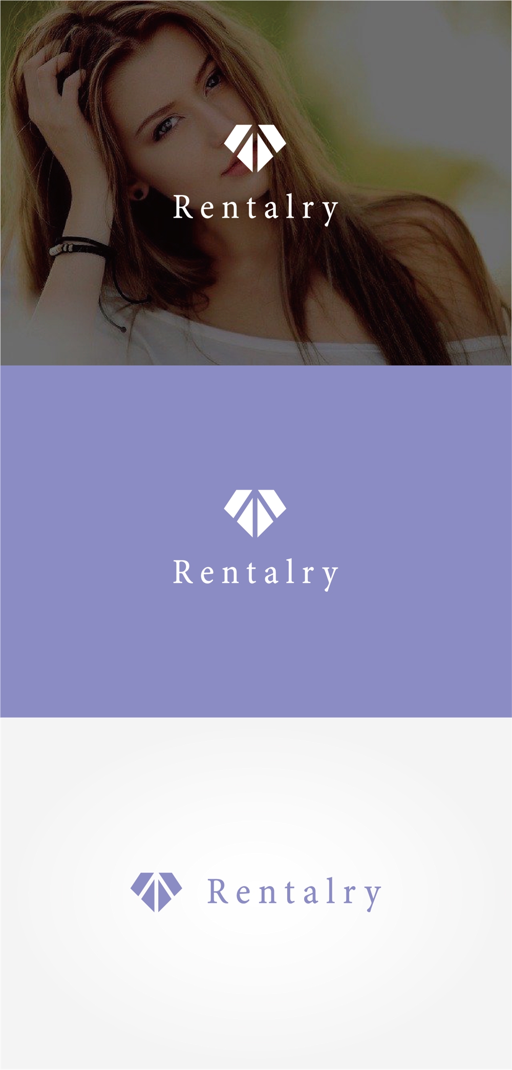 アクセサリーレンタルサイト『Rentalry』のロゴ制作