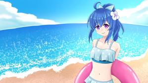 まのあやか (bipomaru)さんの八月に公開する水着イラストへの提案