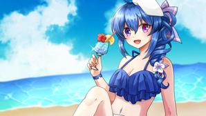 畔田 kuroda (kuroda_moco)さんの八月に公開する水着イラストへの提案