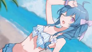 苺ふりかけ (15hurikake)さんの八月に公開する水着イラストへの提案