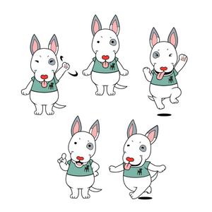 しみしみ (itimatu5label)さんの犬専用サプリメントのイメージキャラクターイラストへの提案