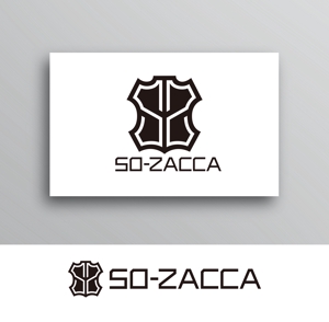White-design (White-design)さんの職人による革雑貨・レザークラフトのブランド「SO-ZACCA」のロゴへの提案