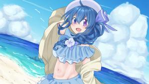 きくざき。 (KIKUZAKI_)さんの八月に公開する水着イラストへの提案