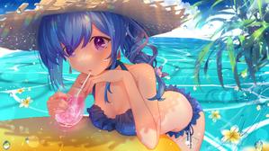 お茶 (yama__kazu)さんの八月に公開する水着イラストへの提案