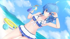 hachi_coela (hachi_coela)さんの八月に公開する水着イラストへの提案