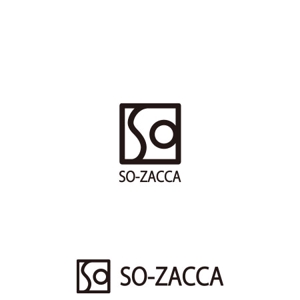 chamomile works (blessing29)さんの職人による革雑貨・レザークラフトのブランド「SO-ZACCA」のロゴへの提案