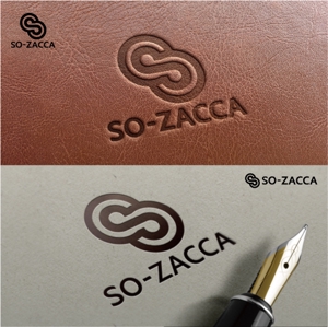 drkigawa (drkigawa)さんの職人による革雑貨・レザークラフトのブランド「SO-ZACCA」のロゴへの提案