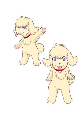 浅井真帆 (junandkuu)さんの犬専用サプリメントのイメージキャラクターイラストへの提案