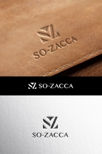 YOO GRAPH (fujiseyoo)さんの職人による革雑貨・レザークラフトのブランド「SO-ZACCA」のロゴへの提案