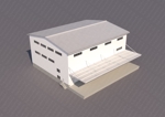 FS_DESIGN (fukumasha)さんの新しい倉庫の全体的なパース図面への提案
