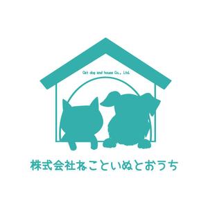 mln888さんのペット事業　「株式会社ねこといぬとおうち」のロゴへの提案