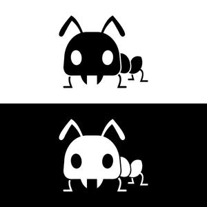 Asaminet (asaminet)さんのTシャツワンポイント用アリ（蟻）のデフォルメされたキャラクターロゴへの提案