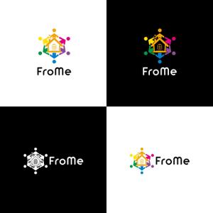 Studio160 (cid02330)さんの同郷や同じ出身学校の友達が作れるアプリ「FroMe」のサービスロゴ作成への提案
