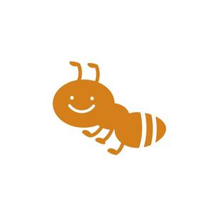 Jelly (Jelly)さんのTシャツワンポイント用アリ（蟻）のデフォルメされたキャラクターロゴへの提案