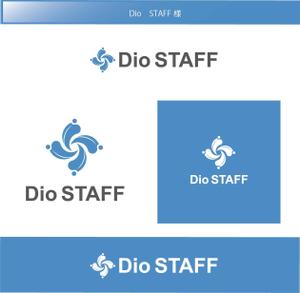 FISHERMAN (FISHERMAN)さんの人材派遣会社「Dio STAFF」のロゴマークへの提案