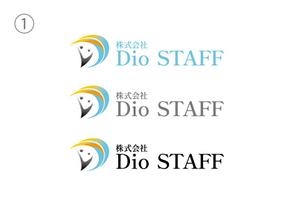 マリネ (kuramt_m)さんの人材派遣会社「Dio STAFF」のロゴマークへの提案