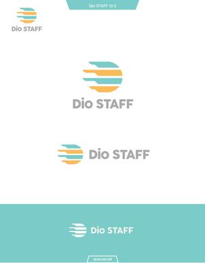 queuecat (queuecat)さんの人材派遣会社「Dio STAFF」のロゴマークへの提案