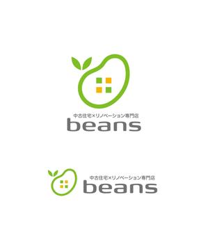 horieyutaka1 (horieyutaka1)さんの「中古+リノベーション」の新規事業 ＜beans＞のロゴ作成お願いします！への提案