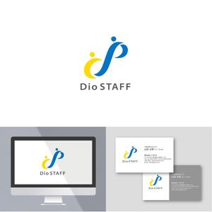 angie design (angie)さんの人材派遣会社「Dio STAFF」のロゴマークへの提案