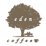 みしぇる♥ ()さんのカフェ「エデン」のロゴおよびロゴマークへの提案