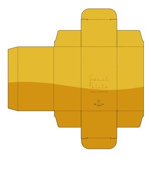 M2Design (Krarara)さんの和菓子屋が作るスイートポテトパッケージのデザインへの提案