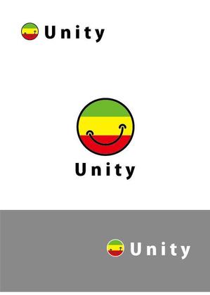 象徴的ロゴ、論理的デザイン生み出します (ataru8)さんの社名「Unity」ロゴデザインをお願いいたしますへの提案