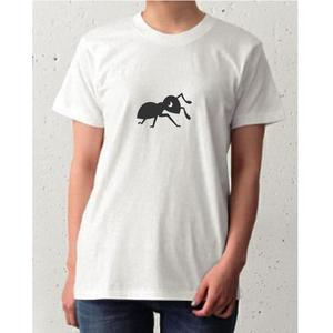 ninaiya (ninaiya)さんのTシャツワンポイント用アリ（蟻）のデフォルメされたキャラクターロゴへの提案