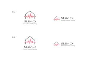 ainogin (ainogin)さんのオンラインパーソナルトレーニング「SLiMO」のロゴへの提案