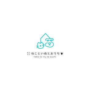 tennosenn (tennosenn)さんのペット事業　「株式会社ねこといぬとおうち」のロゴへの提案