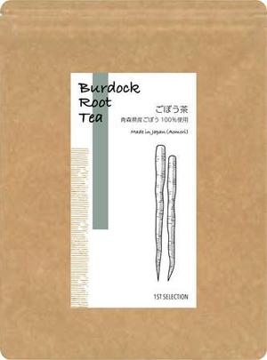 ぽぽ２ (popo2)さんのごぼう茶の商品ラベルのデザインへの提案