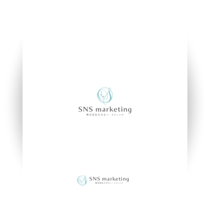 KOHana_DESIGN (diesel27)さんの現役女子大生2人が社長を務める「株式会社SNSマーケティング」のロゴへの提案