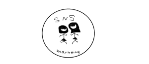 川島英明 (penginsaizu)さんの現役女子大生2人が社長を務める「株式会社SNSマーケティング」のロゴへの提案