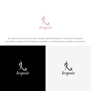 KT (KANJI01)さんの新規事業　女性専用のバストアップ専門サロン「lespoir」のロゴへの提案