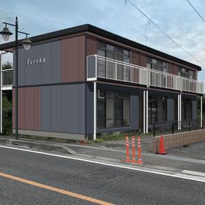 ki-mi  (ki2116)さんの2階建てアパートの外壁塗装デザインへの提案