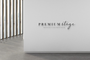 HELLO (tokyodesign)さんの高級賃貸住宅専門「 PREMIUM STAGE 」の屋号ロゴへの提案