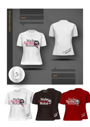 ART BOB (BOB-Workshop)さんのミュージックバー「Sometimes Ｍusic」のスタッフTシャツのデザインへの提案