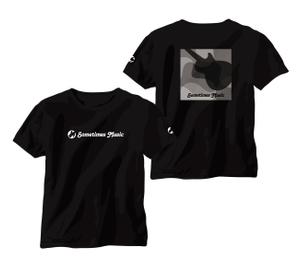 +0 AY DESIGN (plus0_AY)さんのミュージックバー「Sometimes Ｍusic」のスタッフTシャツのデザインへの提案