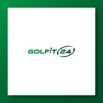 nico design room (momoshi)さんの24時間オープンインドアゴルフ練習場「GOLFIT24」のロゴへの提案