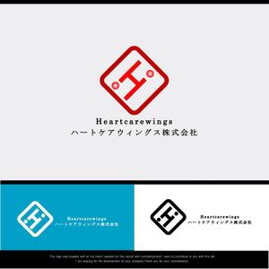 株式会社こもれび (komorebi-lc)さんのハートケアウィングス株式会社のロゴへの提案